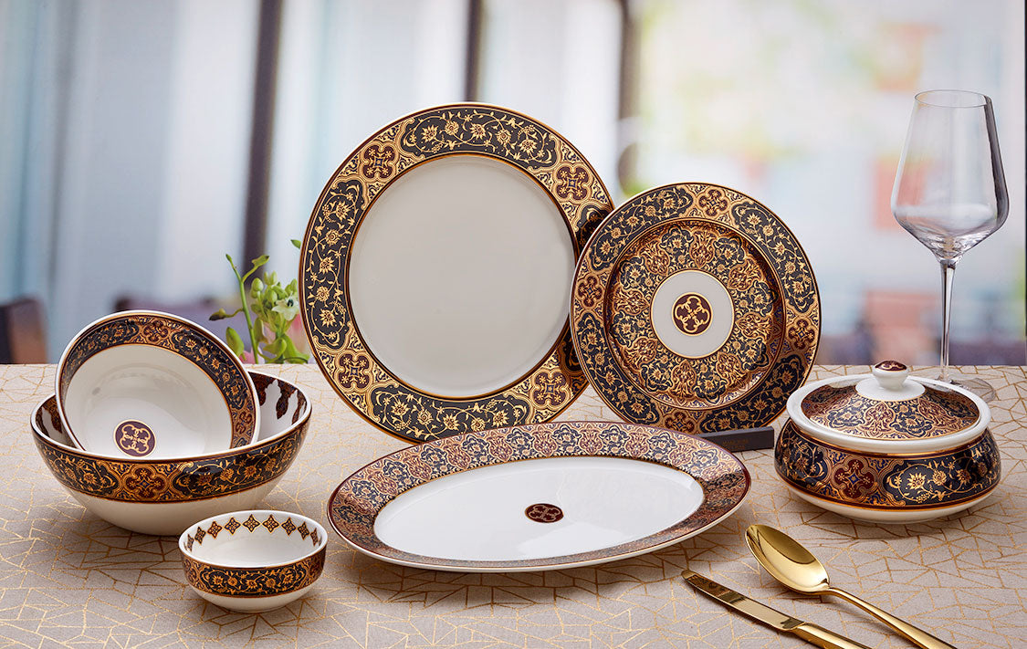 Begum Collection - Dinner Plate (2pc)