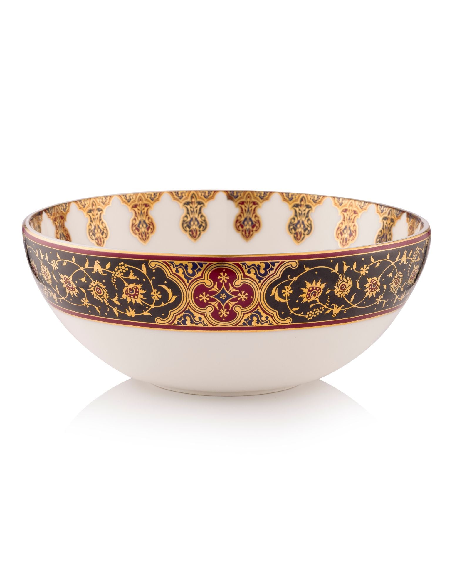Begum Serving bowl in plain white background