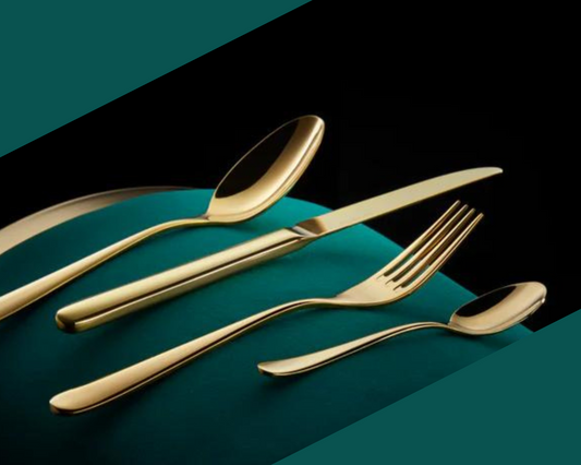 HEPP - Carlton Gold Cutlery Set (4pc)