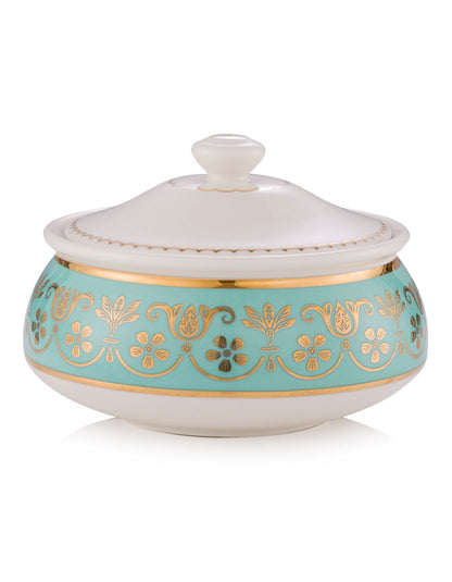 Oman serving bowl with lid