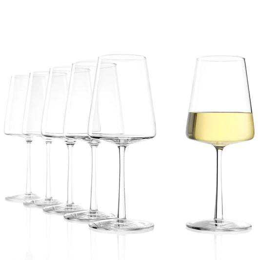 Power- White Wine Goblet Glass (6pc)
