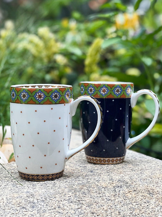 Pichwai Mugs - Set of 2 or 4