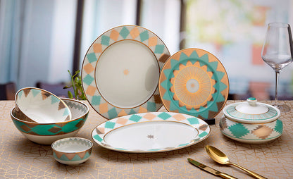 Kanzi Collection, 3 piece set - Pasta Plates and Platter