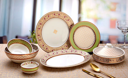 Nur Collection, 3 piece set - Pasta plates and Platter