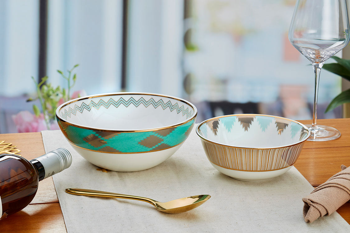 Kanzi Collection, 2 piece set - Serving bowls