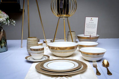 Dru Collection, 3 piece set -  Plates and Katori